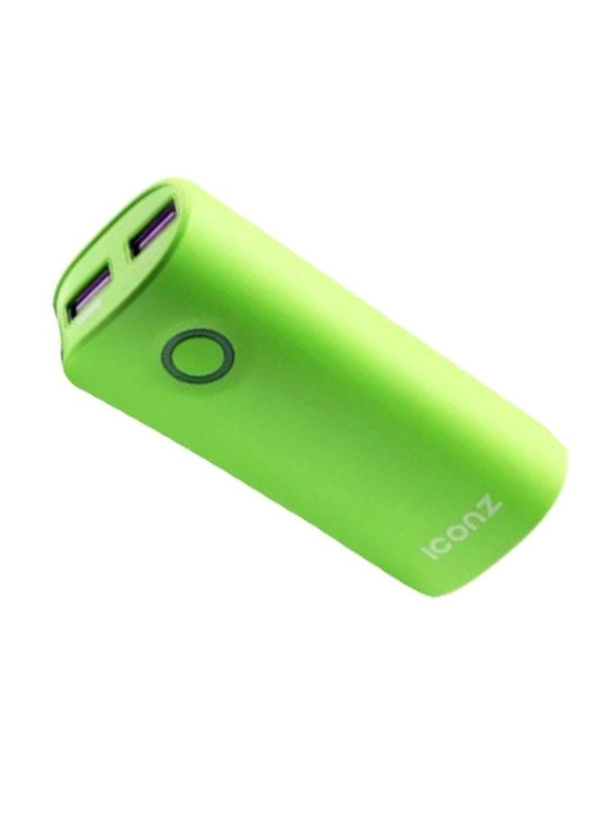 Iconz 6000.0 mAh Portable Power Bank Green - Image 5