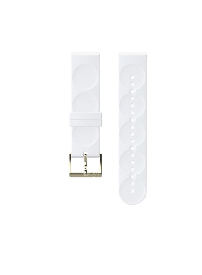 Suunto 20 URB1 Silicone Strap White - Image 2