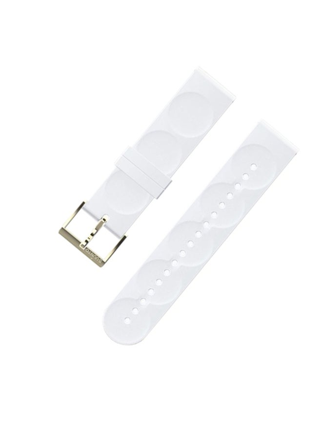 Suunto 20 URB1 Silicone Strap White - Image 4