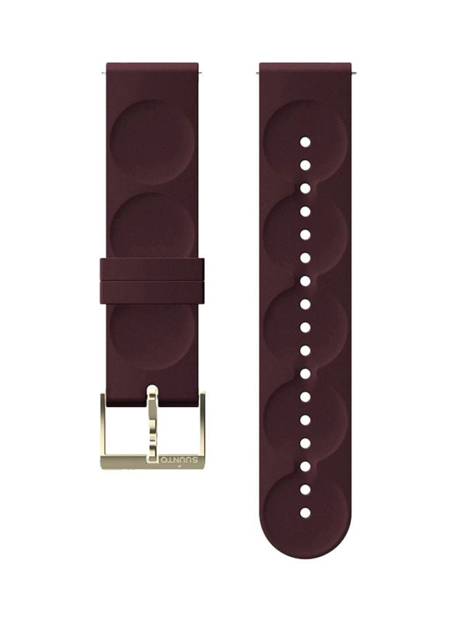 Suunto 20 URB1 Silicone Strap Burgundy - Image 1
