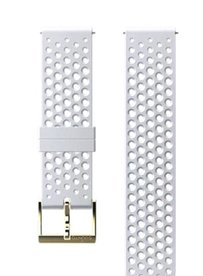 Suunto 20 ATH1 Silicone Strap White - Image 2