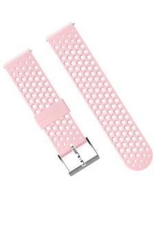 Suunto 20 ATH1 Silicone Strap Pink/Silver  - Image 4