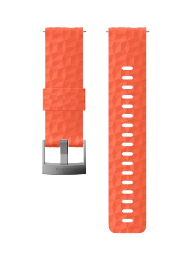 Suunto 24 EXP1 Silicone Strap Orange - Image 1