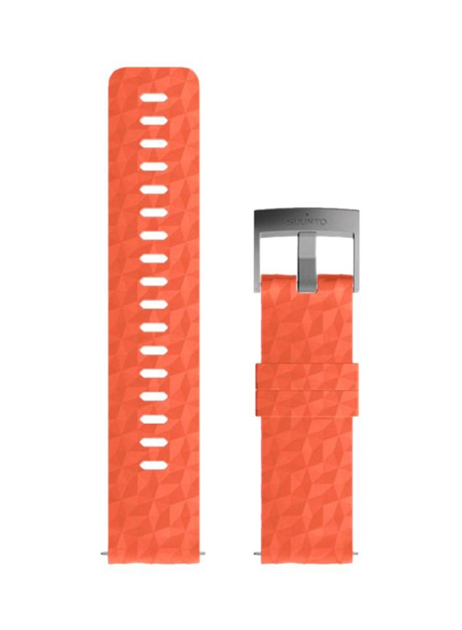 Suunto 24 EXP1 Silicone Strap Orange - Image 2