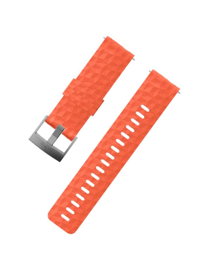 Suunto 24 EXP1 Silicone Strap Orange - Image 4