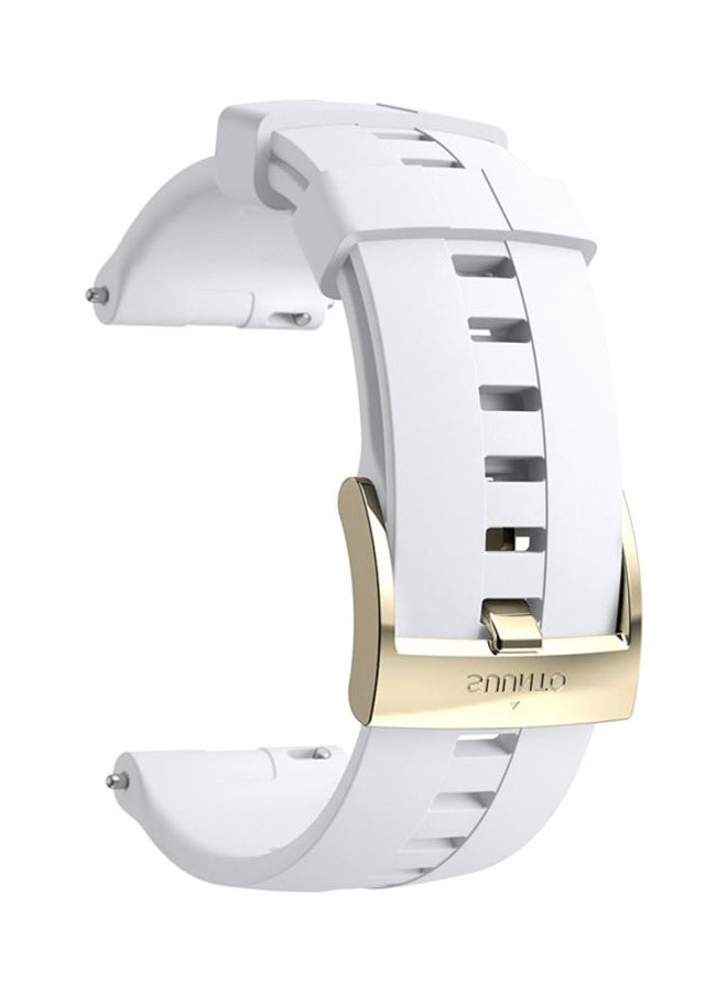 Suunto 24 ATH4 Silicone Strap White - Image 5