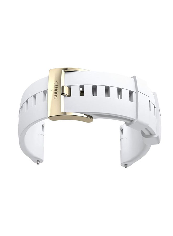 Suunto 24 ATH4 Silicone Strap White - Image 4