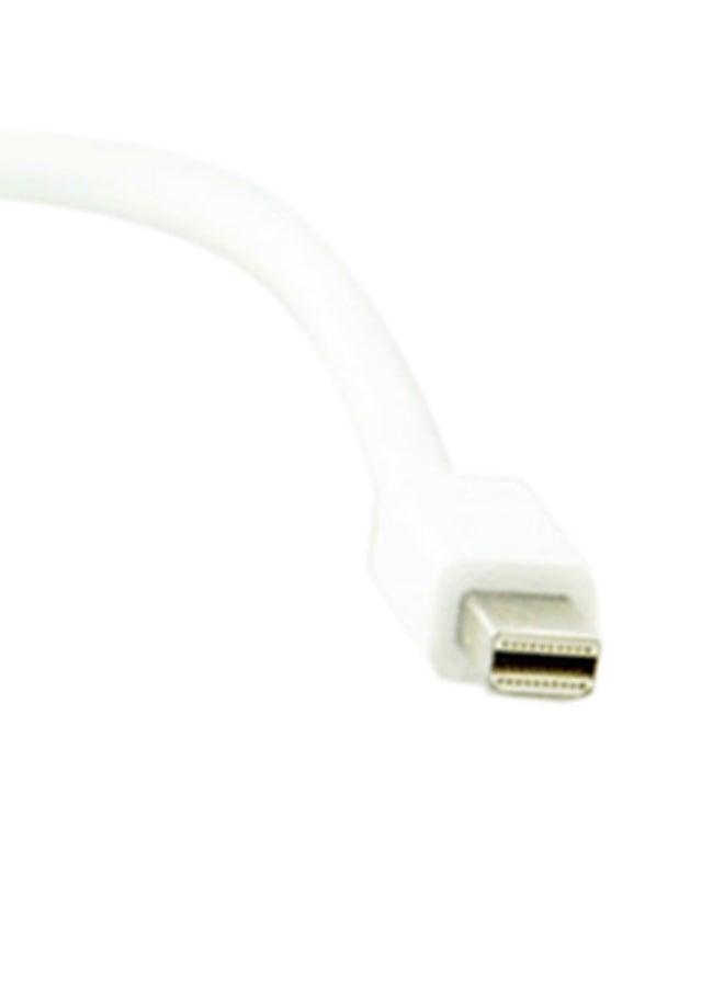 2بي - محول من مدخل ميني ديسبلاي بورت إلى HDMI أبيض - Image 1
