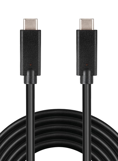 USB-C To USB-C Black