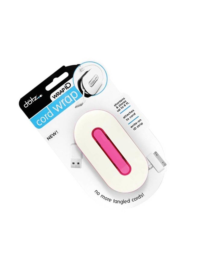 Dotz - WrapID Cord Wrap Pink - Image 1
