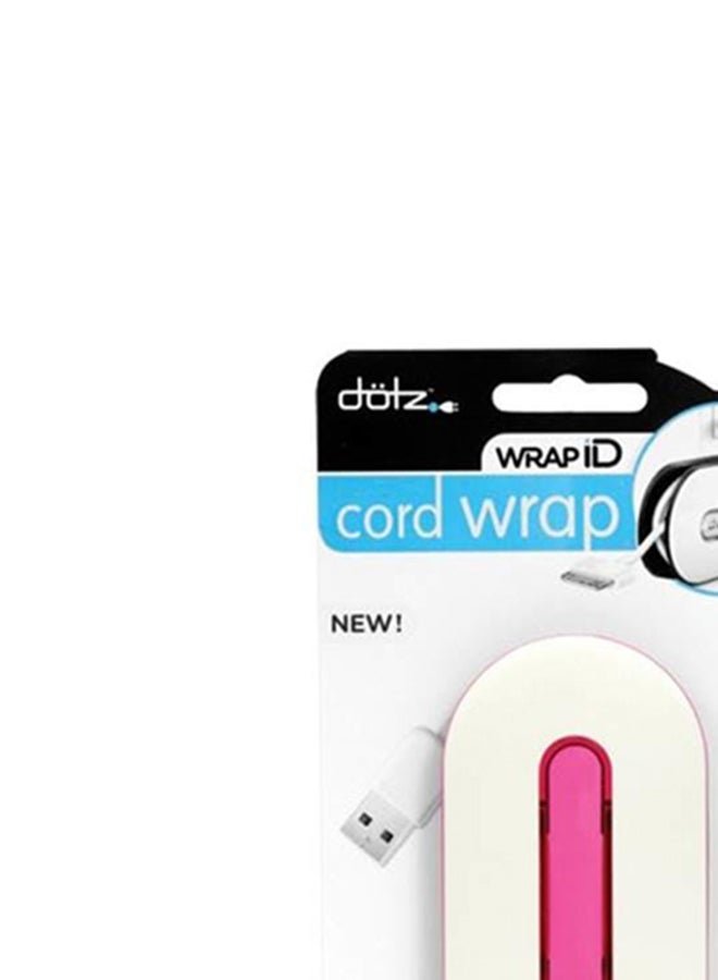 Dotz - WrapID Cord Wrap Pink - Image 1