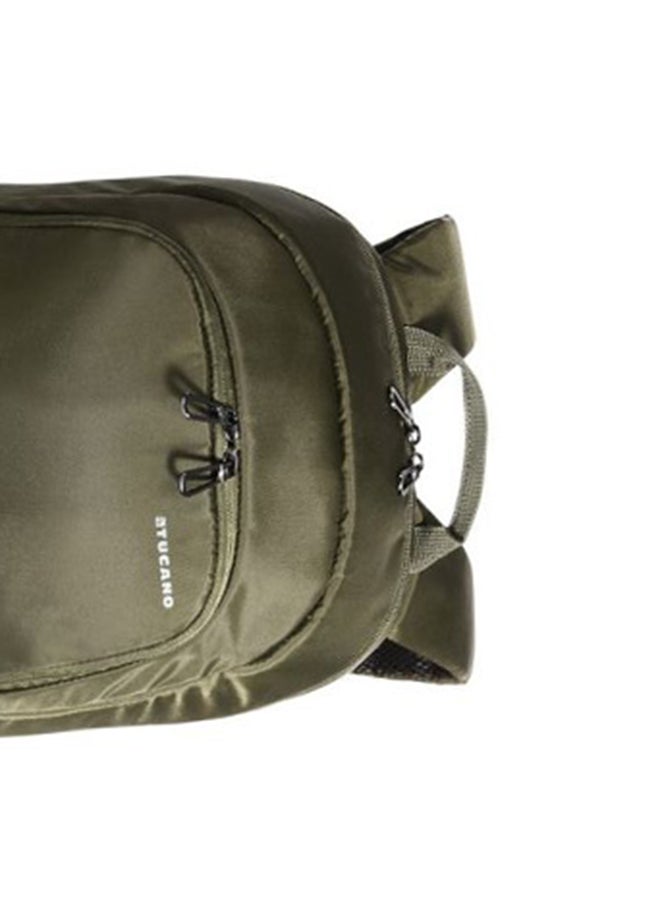 Tucano - Forte Backpack In Nylon For 15.6-Inch Notebook And 15-Inch MacBook Pro Retina Green - Image 1