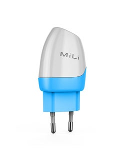 Power Dolphin With Lightning Cable - EU White/Blue