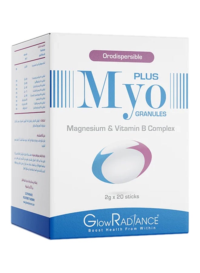 Glow Radiance Myo Magnesium & Vitamin B Complex (4X20)grams 