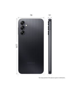 Samsung Galaxy A14 Dual Sim Black 4GB RAM 64GB 4G - Middle East Version  - Image 2