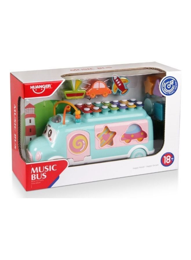 HUANGER Baby Toys Musical Bus For 24 Months + - Image 2