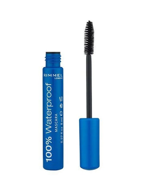 100 Percent Waterproof Mascara Black