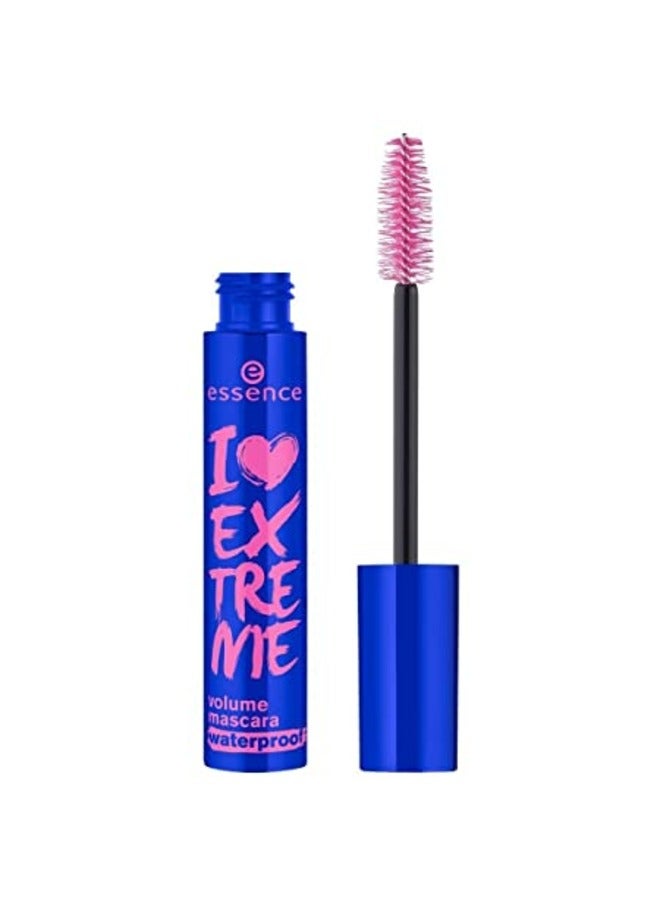 Essence I Love Extreme Volume Waterproof Mascara Black  - Image 1