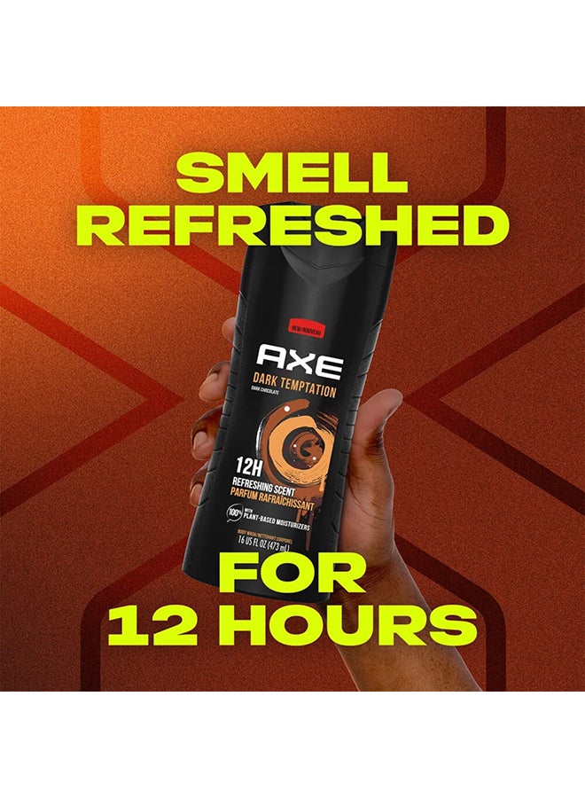 Axe - Dark Temptation Body Wash 250ml - Image 1