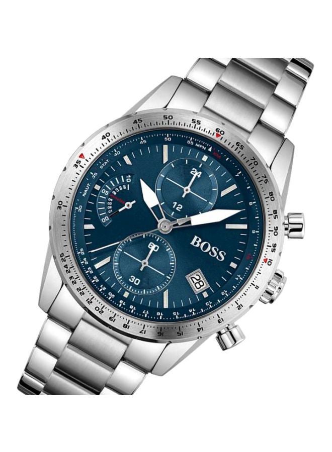 HUGO BOSS Men's Pilot Edition Chrono Blue Dial Watch  - Image 4