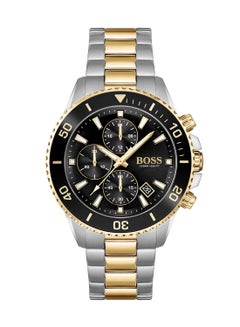 HUGO BOSS Men's Admiral  Black Dial Watch - 1513908  - Image 1
