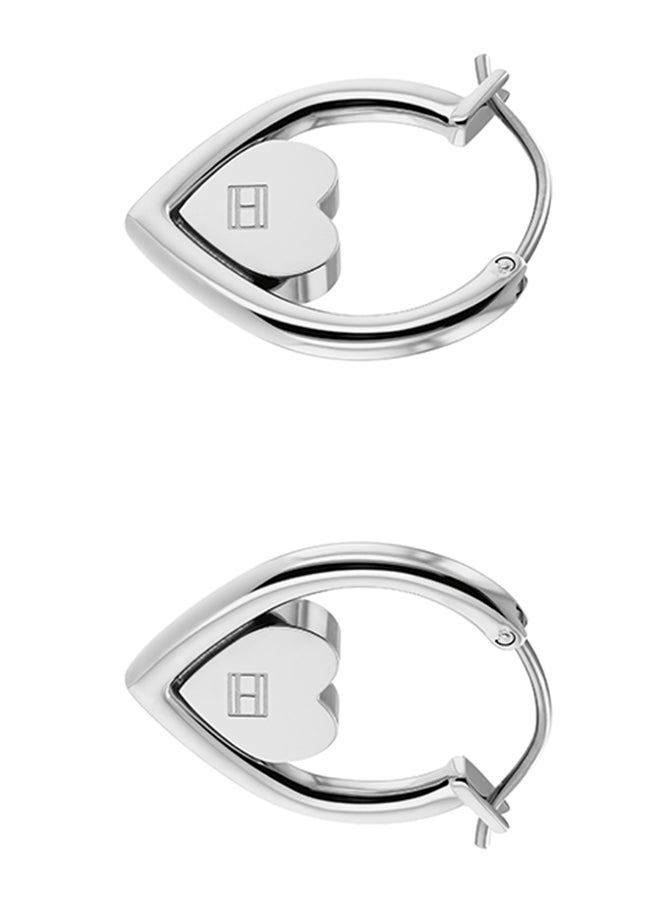 Stainless Steel Women's Hoop Earrings