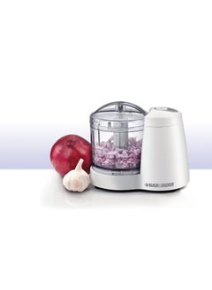 بلاك اند ديكر مفرمة طعام بشفرة مزدوجة 350 ml 120 W SC350-B5 أبيض/ شفاف  - Image 2
