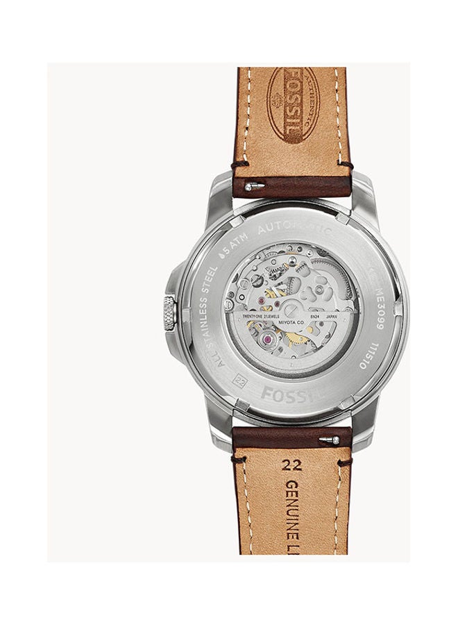 FOSSIL Men's Analog Round Shape Stainless Steel ME3099 44 Millimeter - Image 2