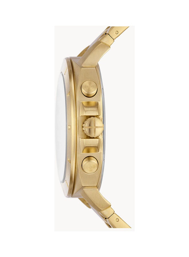 فوسيل ساعة كرونوغراف دائرية الشكل من الفولاذ المقاوم للصدأ BQ2694 45 ملليمتر - Image 3