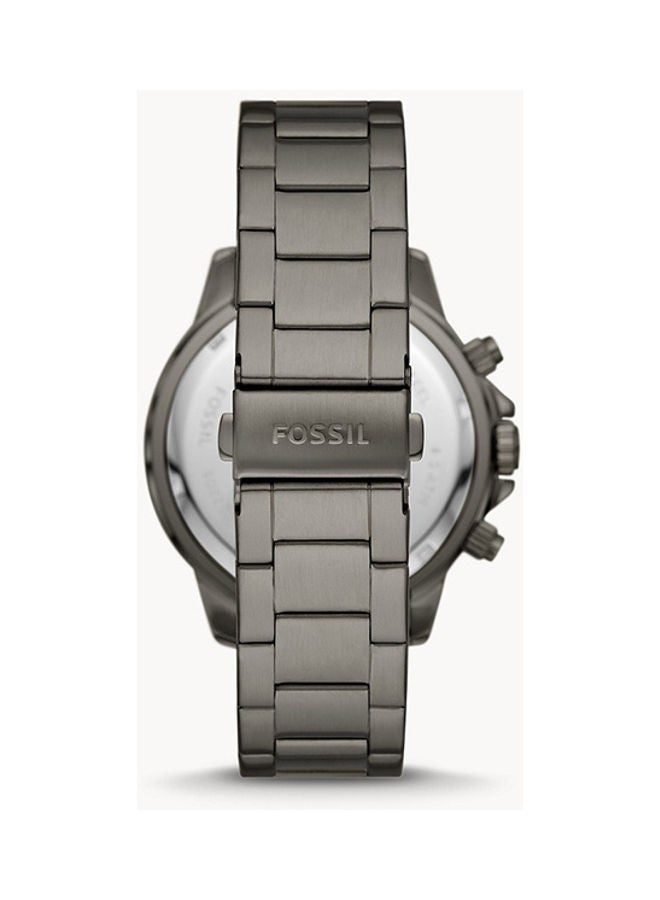 FOSSIL Men's Analog Round Shape Stainless Steel BQ2705 45 Millimeter - Image 2
