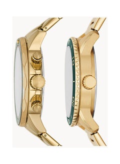 FOSSIL Men's Analog Round Shape Stainless Steel BQ2754SET 45 Millimeter  - Image 3