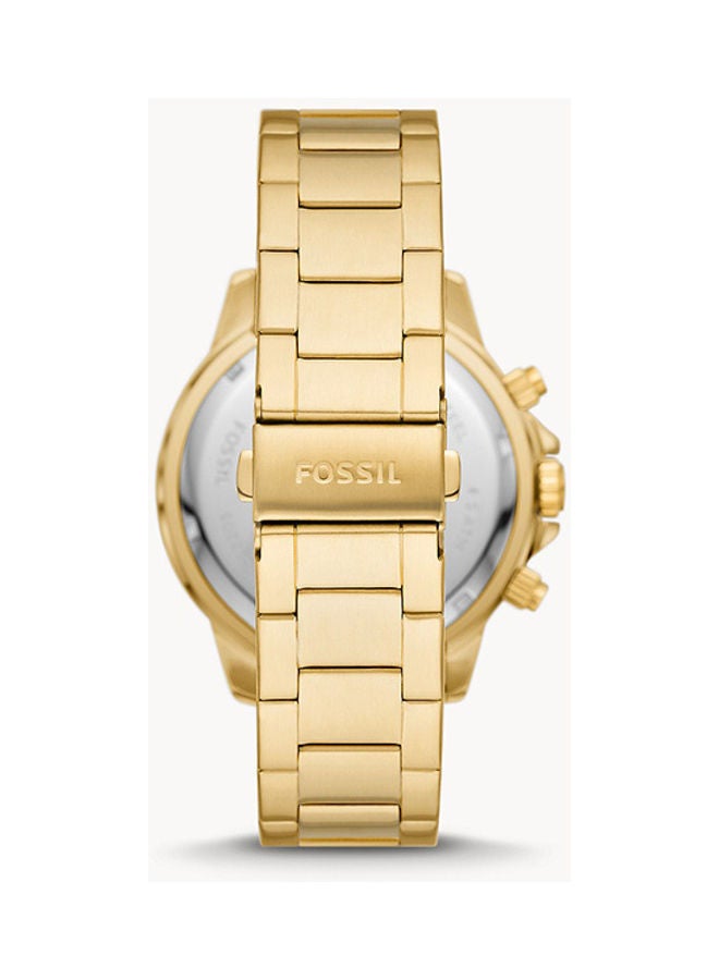 فوسيل أنالوج جلد دائري الشكل BQ2706 45 ملليمتر - Image 2