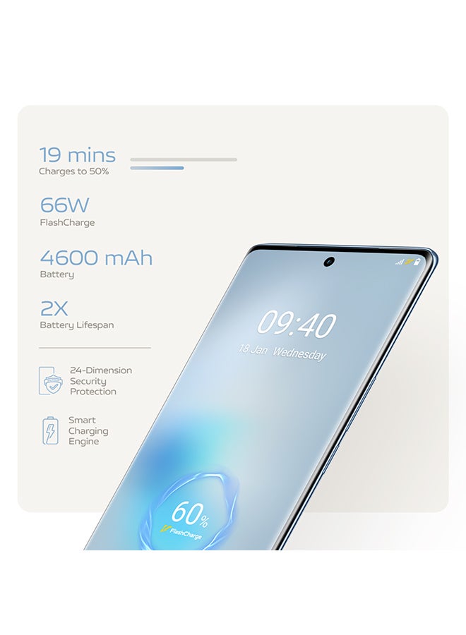vivo - V27 5G Dual Sim Magic Blue 12GB RAM 256GB - Middle East Version - Image 1