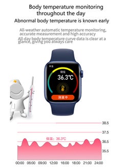 FitPro Renewed - Series 6 Full Screen Smart Watch Blue  - Image 4