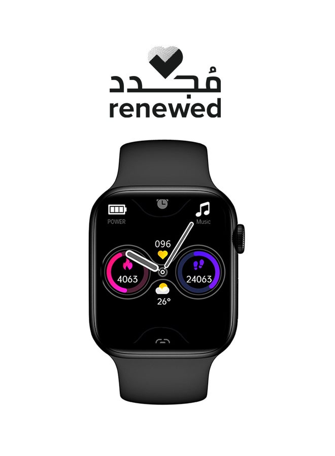 FitPro - Renewed - Series 6 Full Screen Smart Watch Black - Image 1