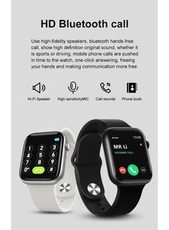 FitPro 230 mAh Renewed - Series 7 lite Smart Watch With Rotating Side Button White  - Image 2
