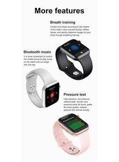 FitPro 230 mAh Renewed - Series 7 lite Smart Watch With Rotating Side Button White  - Image 5