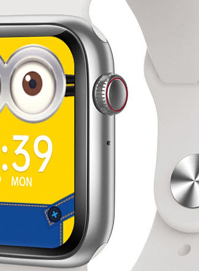 FitPro - 230 mAh Renewed - Series 7 lite Smart Watch With Rotating Side Button White - Image 1
