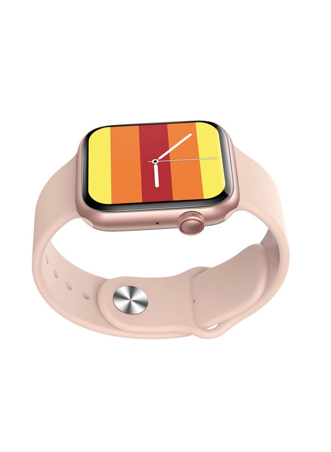 FitPro - 200 mAh Renewed - Series 7 lite Smart Watch With Rotating Side Button Pink - Image 1