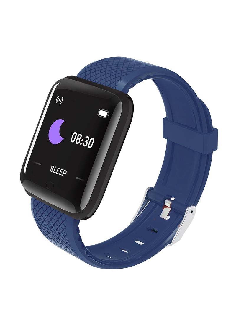 Renewed - Fitness Tracker Smart Watch Blue