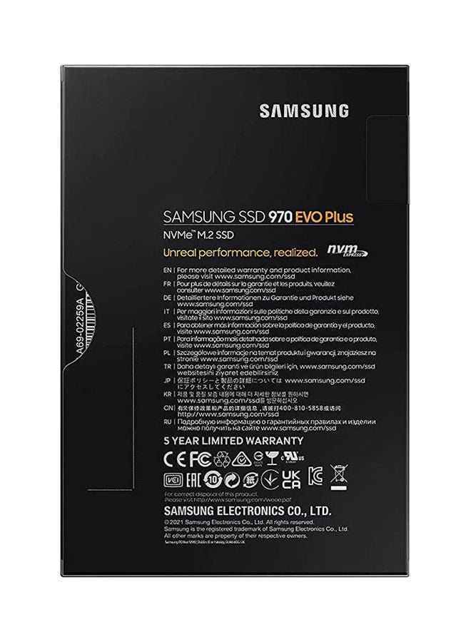 Samsung - Internal Solid State Drive 970 Evo Plus M.2 1.0 TB - Image 1
