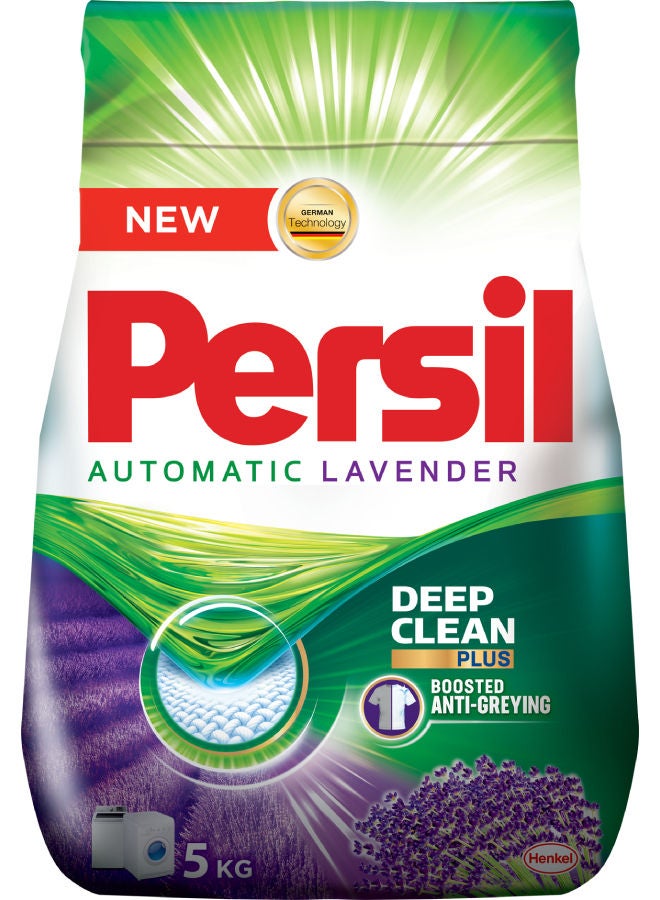 Persil Automatic Powder Detergent Lavender (17 Washloads) Multicolour 5kg 