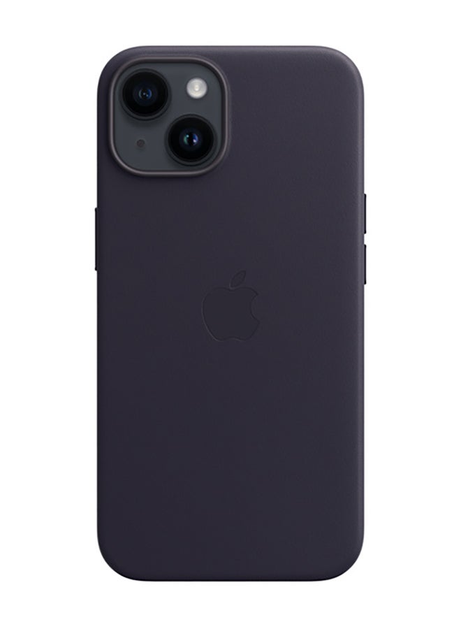 Apple - iPhone 14 Leather Case with MagSafe Ink - Image 1