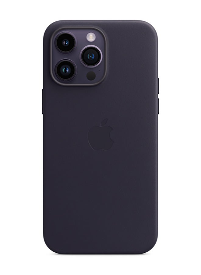 Apple - iPhone 14 Pro Max Leather Case with MagSafe Ink - Image 1