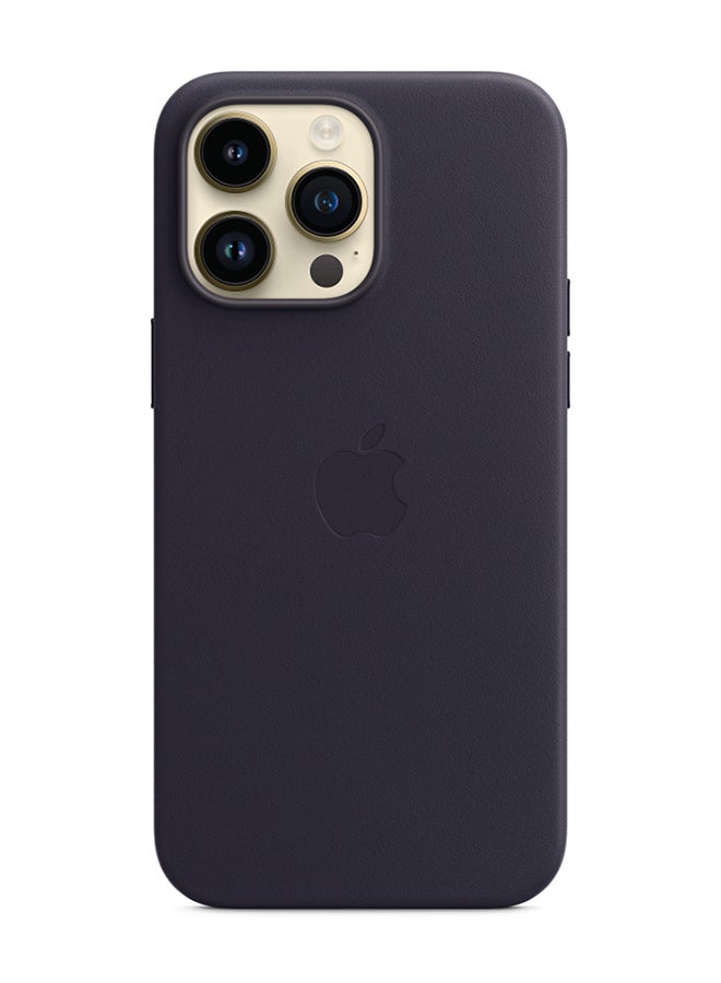 Apple - iPhone 14 Pro Max Leather Case with MagSafe Ink - Image 1