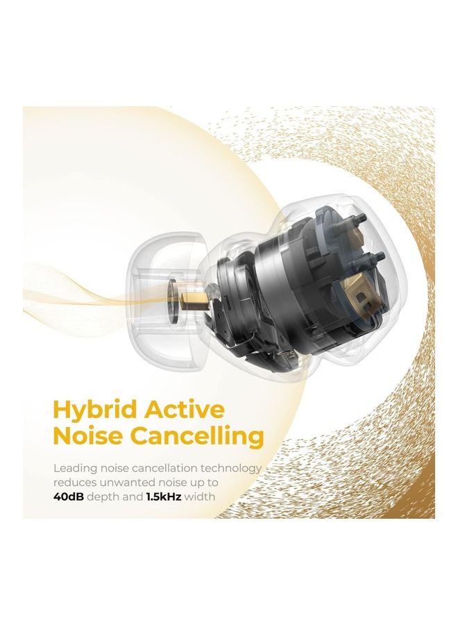 SoundPEATS - Wireless Earbuds Mini Pro HS Hi-Res Audio LDAC Tech Hybrid Active Noise Canceling Bluetooth 5.2 Earphones 6 Mics And ENC For Clear Calls 28 Hours Of Playtime 70ms Game Mode Black - Image 1