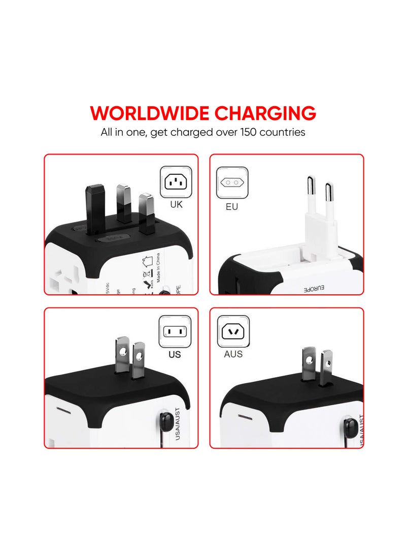 elexon - All-In-One Universal Travel Adapter Assorted Color - Image 1