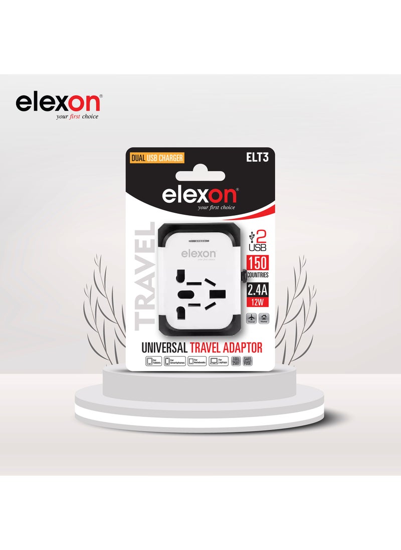 elexon - All-In-One Universal Travel Adapter Assorted Color - Image 1