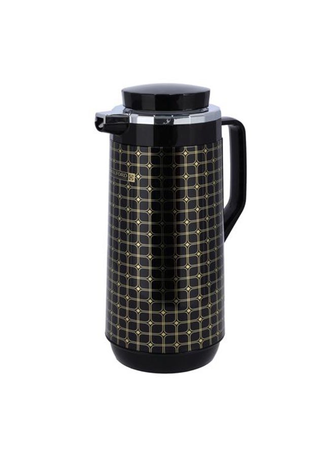 Portable And Leak Proof Double Wall Vacuum Flask With Lid Black 1.6Liters - v1680088561/N53393282A_1