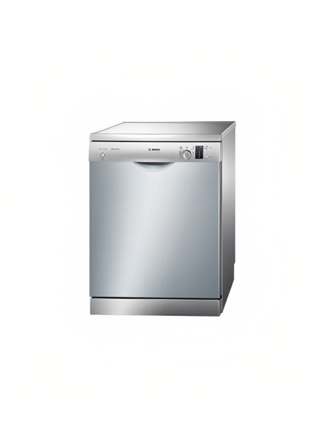 BOSCH Series 2 Free-Standing Dishwasher 12 Place Settings, 60 cm, Silver Inox 1.45 kW SMS25AI00V Stainless steel, lacquered 